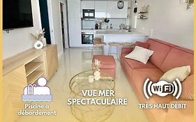 Luxueux appartement - vue mer - piscine - free parking - Monaco